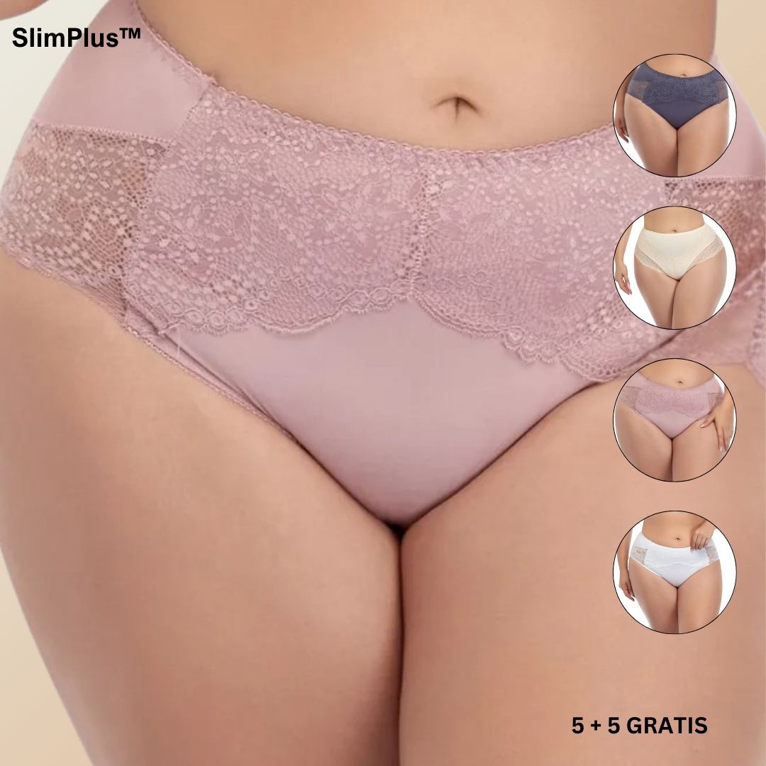 SlimPlus™ Zarif dantel külotlar