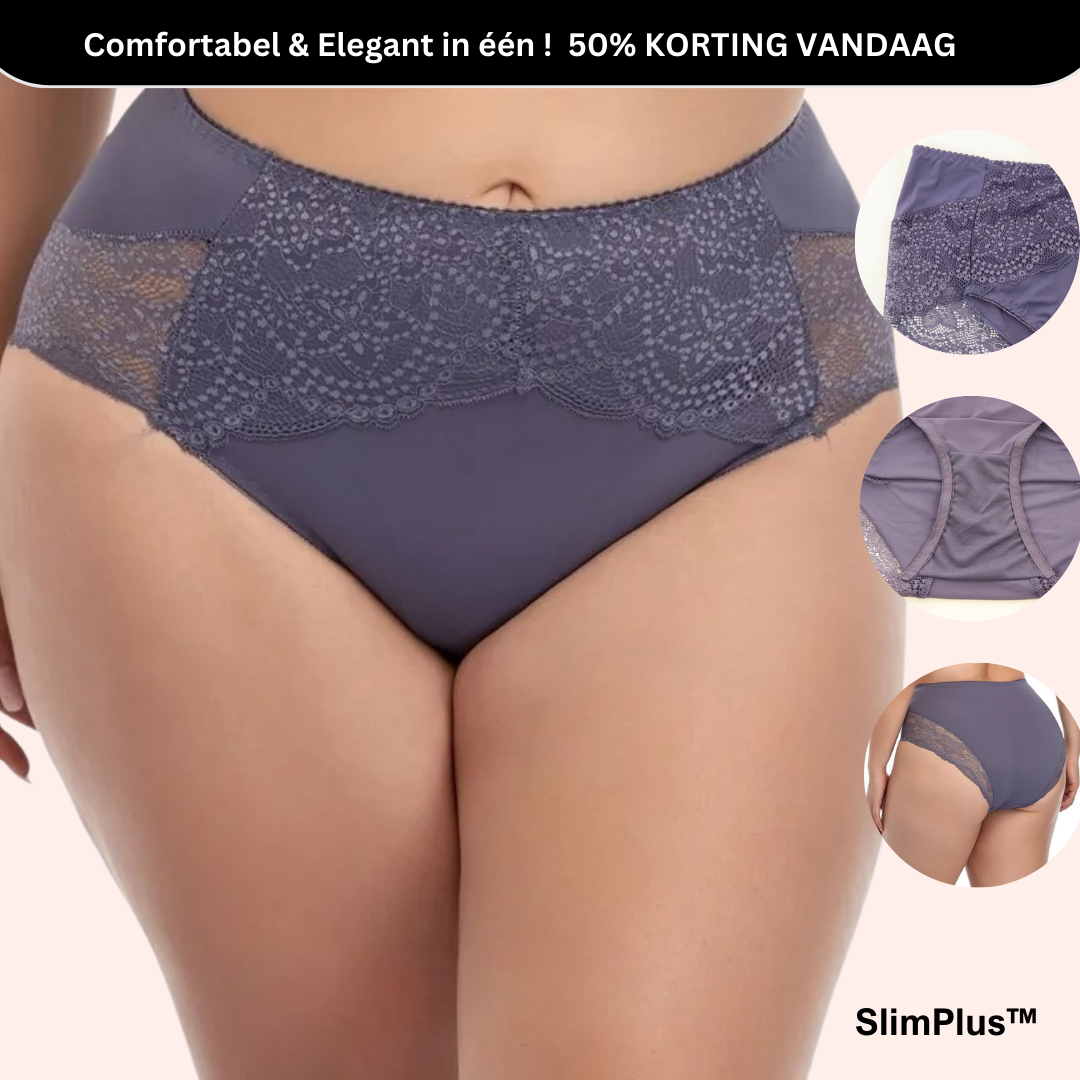 SlimPlus™ Zarif dantel külotlar